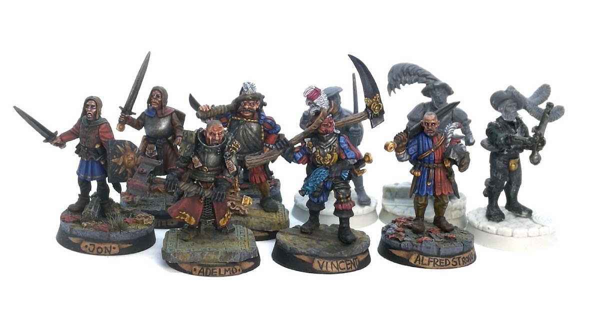 Mordheim: Altdorf Mercenary Warband: Captain (GrimForge Miniatures)