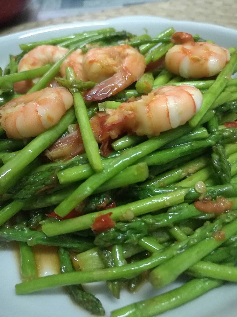 SAYUR ASPARAGUS GORENG BELACAN