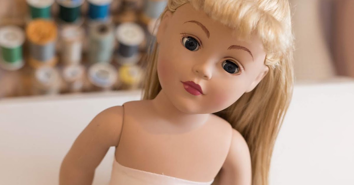 Dotsydoodle 18" Madame Alexander Doll Head Repair