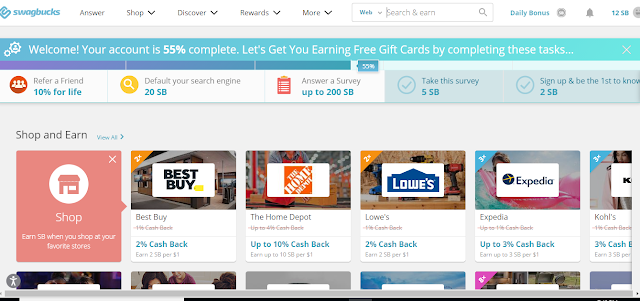 SwagBucks Swag box free earning 2021