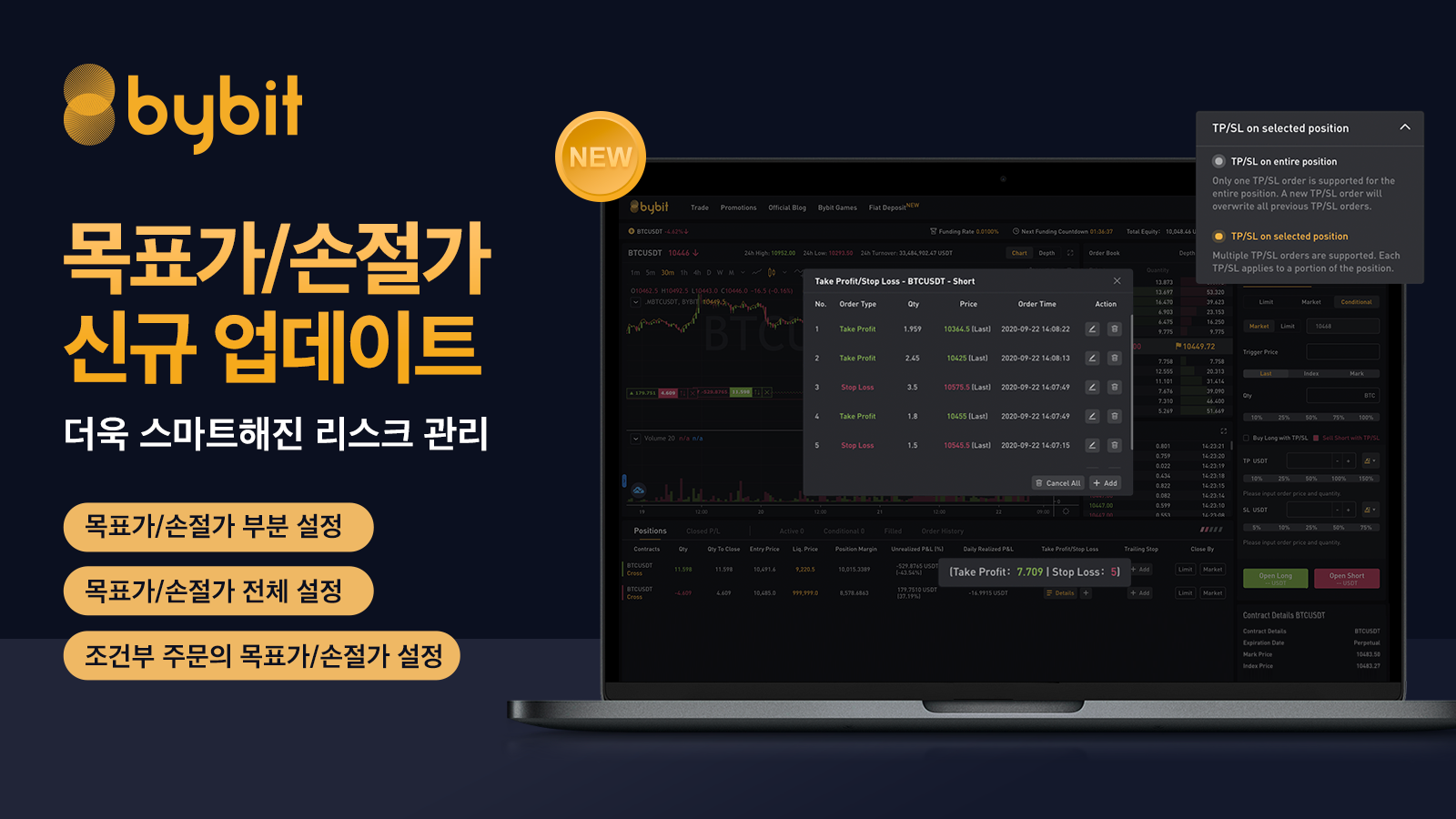 비트코인 레버리지 100배 마진거래 | 바이비트