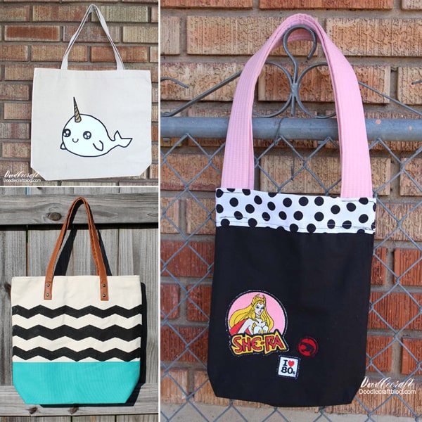 35 Amazing DIY Tote Bag Crafts!