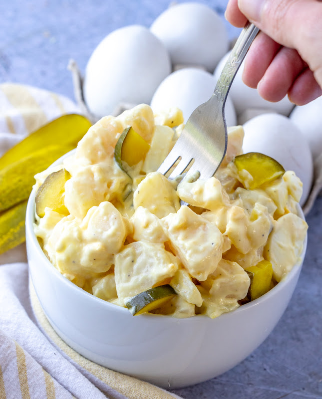 Dill Pickle Potato Salad Recipe