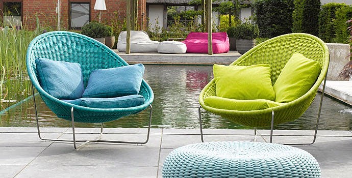 Paola Lenti Outdoor Living Furniture