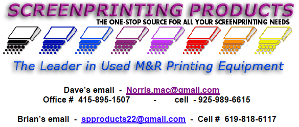 Screenprinting Products