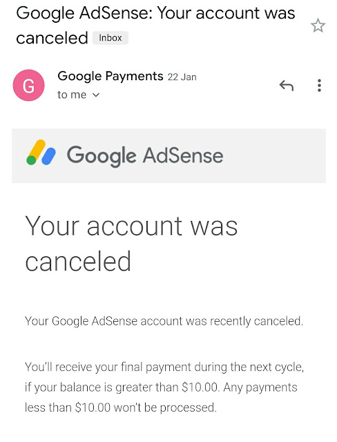 You already have an existing Adsense account Problem - Hindi