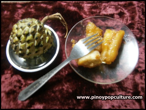dessert, atis, sugar-apple, sweetsop, Annona squamosa, cassava, Manihot esculenta