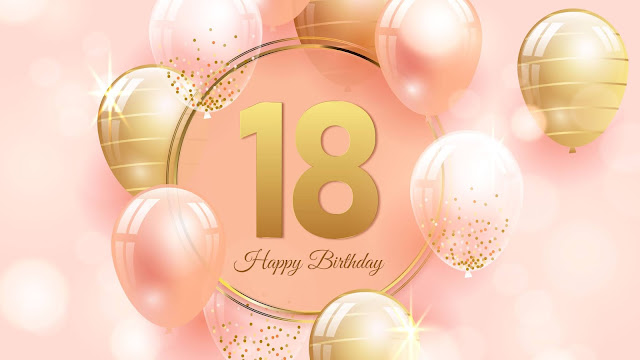 Happy birthday Wallpaper 18 years old Happy birthday Wallpaper 18 years old