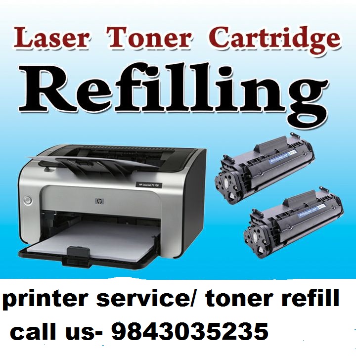 printer toner cartridge refilling
