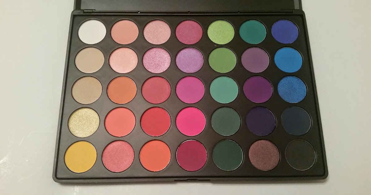 Beauty Brief Morphe 35B Palette Review and Swatches