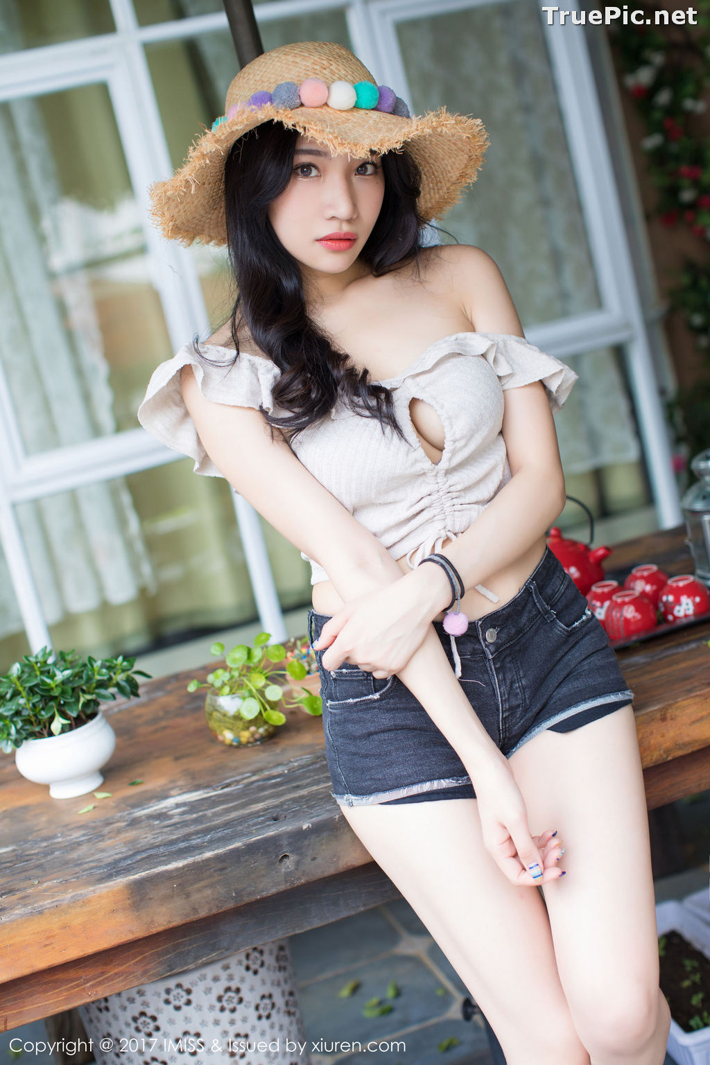 Image IMISS Vol.182 – Chinese Model Xiao Hu Li (小狐狸Sica) – Beachwear Fashion - TruePic.net - Picture-2