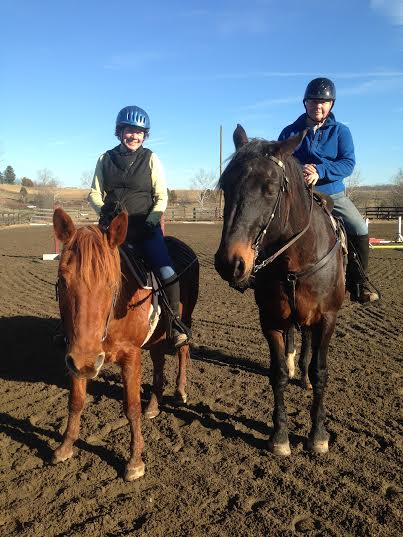 2015 - Harry and Anne go trail riding with Rolex almost every weekend!