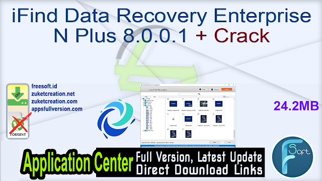 iFind Data Recovery Enterprise N Plus 8.0.0.1 + Crack