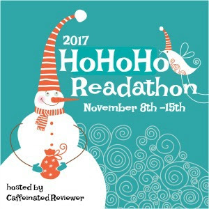 HoHoHo Read-a-Thon 2017 Button https://caffeinatedbookreviewer.com/2017/10/hohoho-readathon-sign-up-post.html