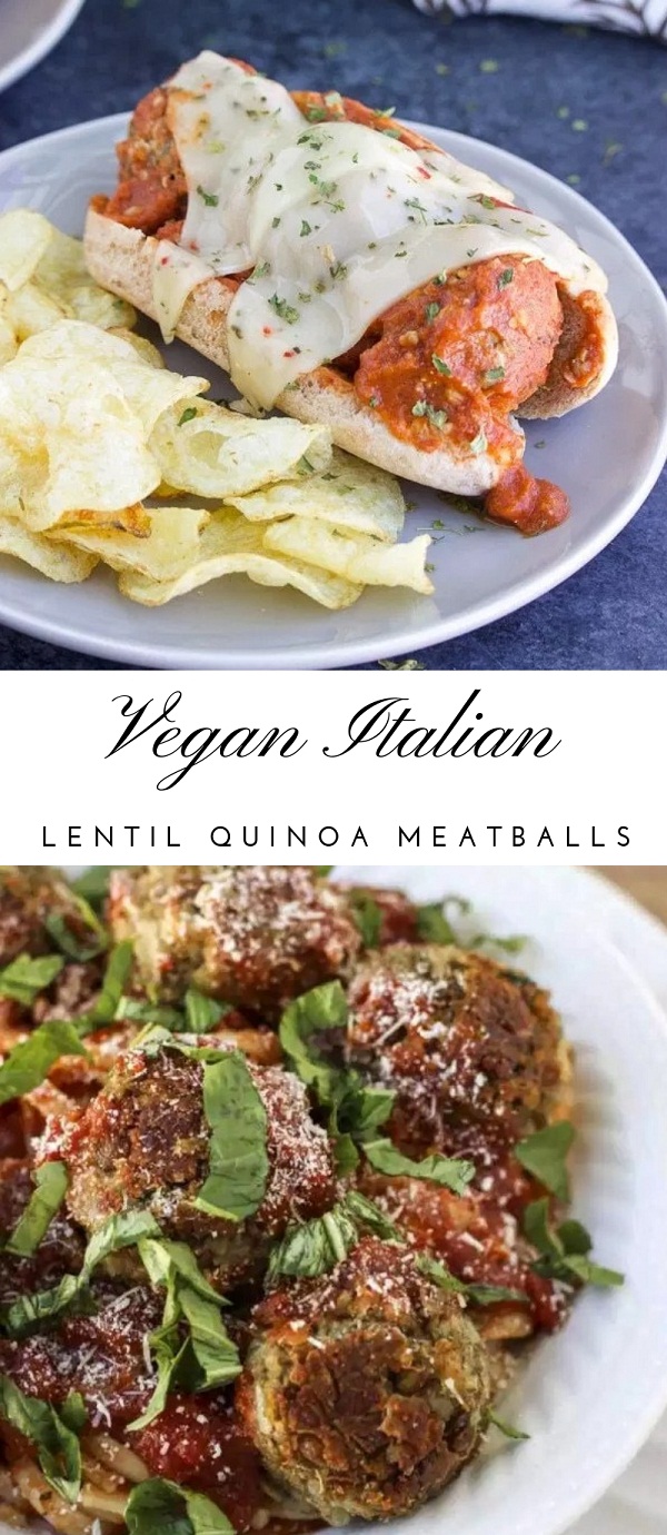 Vegan Italian Lentil Quinoa MeatBalls Vegan Italian Lentil Quinoa MeatBalls