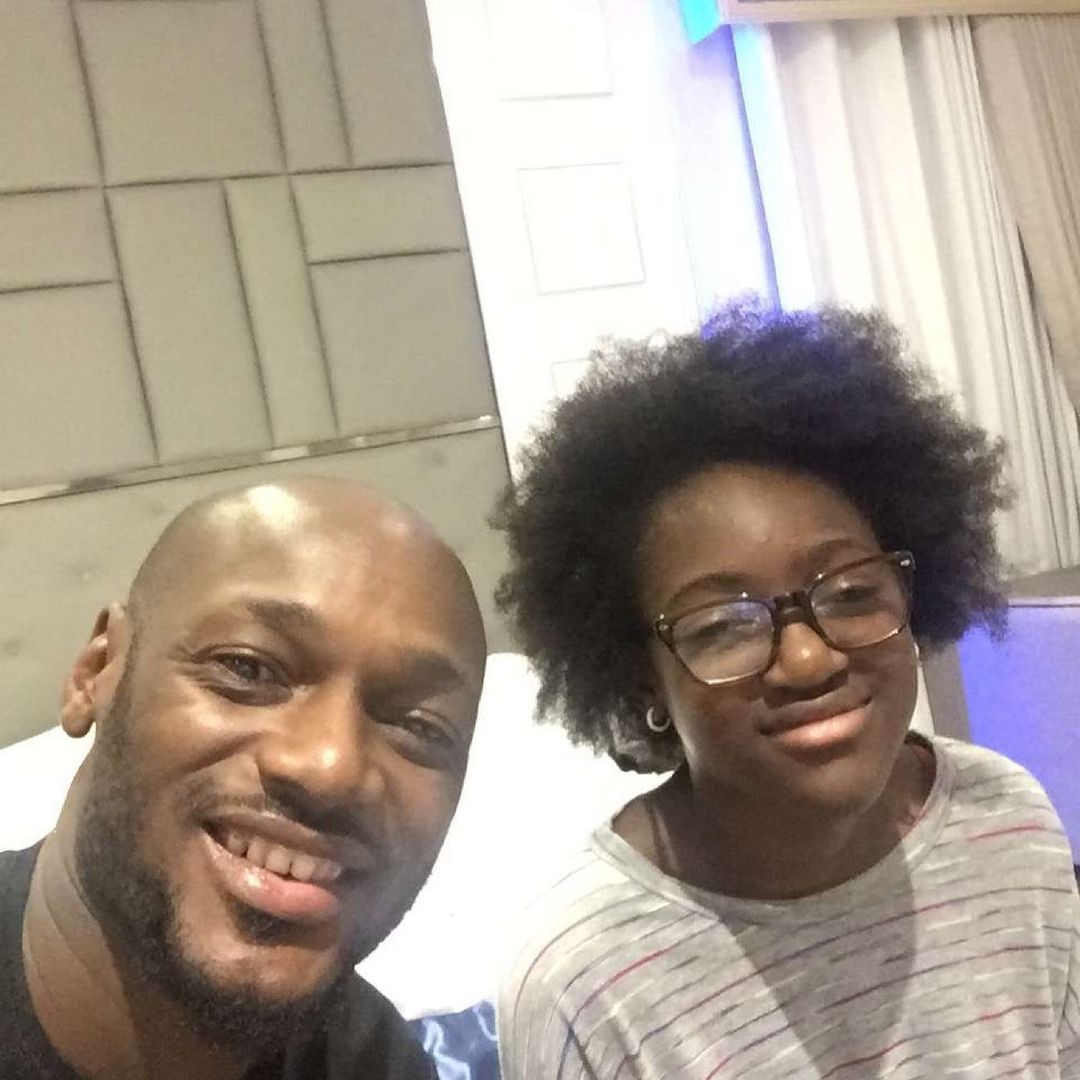 Ehi Idibia, daughter of famous Nigerian Singer, 2face Idibia is celebrating her 15th birthday today