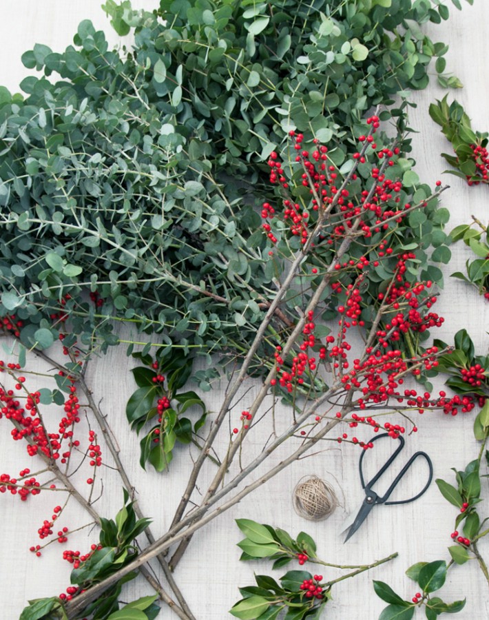 Como preservar ramas para arreglos y coronas