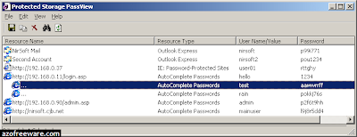 Protected Storage PassView