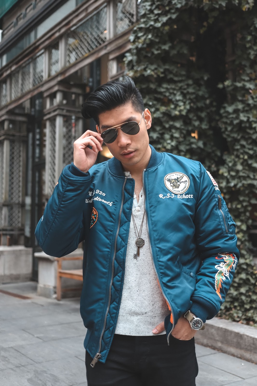 How To Wear: Souvenir Bomber Jacket — LEVITATE STYLE