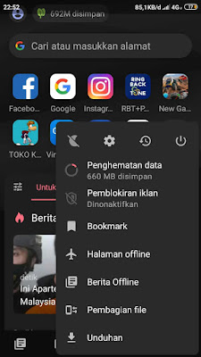 Cara Mengaktifkan Dark Mode Di Opera Mini Android