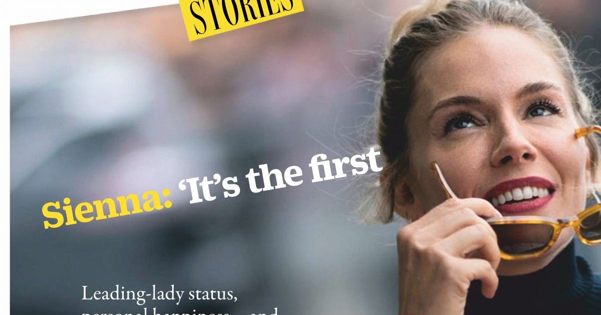 Sienna Miller Featured In Grazia Magazine - UK November 2019