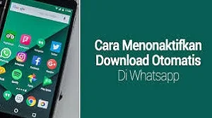 Cara Menonaktifkan Download Otomatis di Whatsapp
