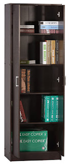 DeckUp Giona Book Shelf and Storage Unit (Dark Wenge Matte Finish) DeckUp Giona Book Shelf and Storage Unit (Dark Wenge Matte Finish)