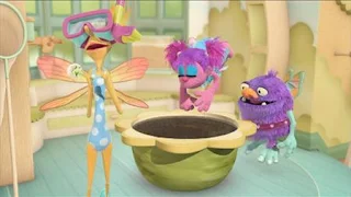 Abby’s Flying Fairy School Blögg's Sense of Sludge, Abby Cadabby, Blögg, Gonnigan, Mrs. Sparklenose, Sesame Street Episode 4405 Simon Says season 44