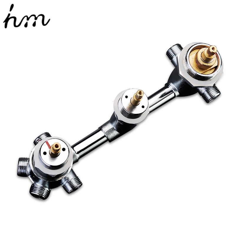 Thermostatic Chrome Wall Mounted Bath Shower Water Outlets GetThinX