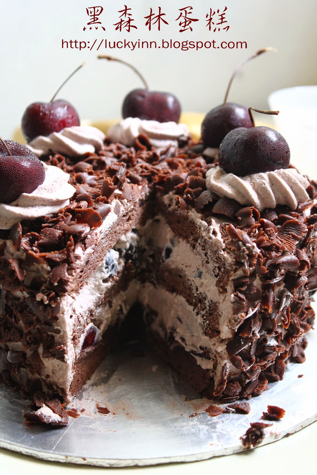 Super Moist Black Forest cake - Kitchen Cookbook
