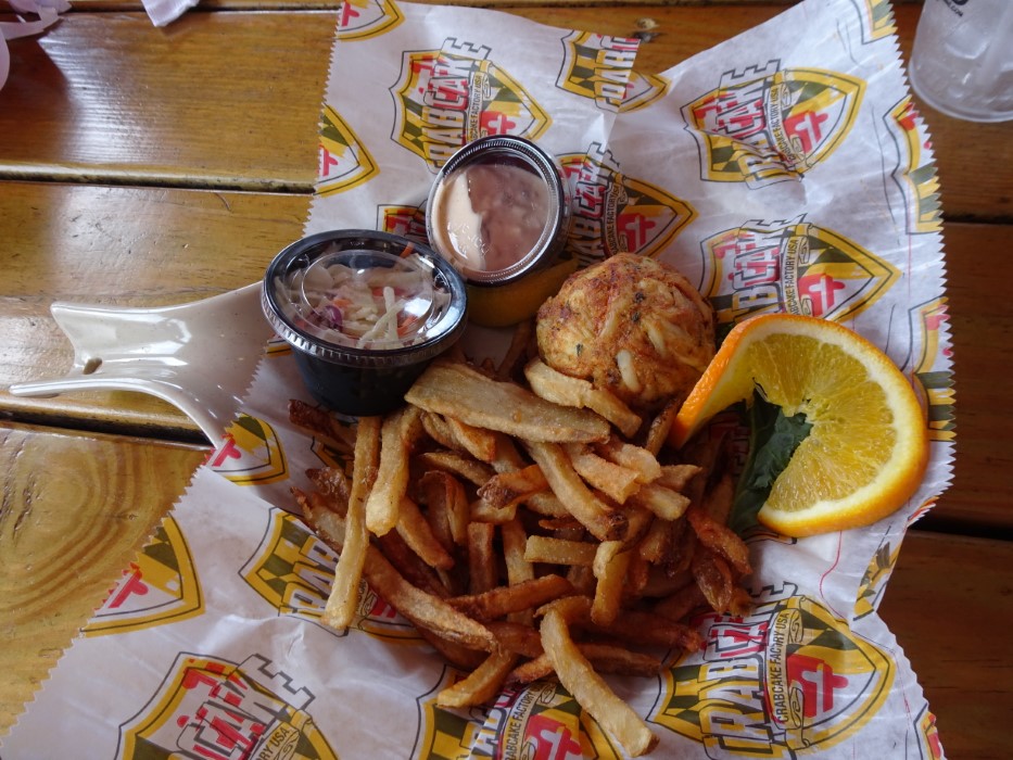 Walkabout With Wheels Blog Lunch The Original Crabcake Factory in