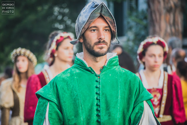 Corteo storico di Sant' Alessandro 2019, Sfilata di Sant' Alessandro 2019, Isola d'Ischia, Foto Ischia, Antiche tradizioni dell' Isola d' Ischia, Ritratto, Castello Aragonese Ischia, Sbandieratori, Mamuthones, 