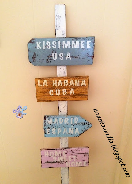 Cómo hacer cartel de madera reciclada | Manualidades