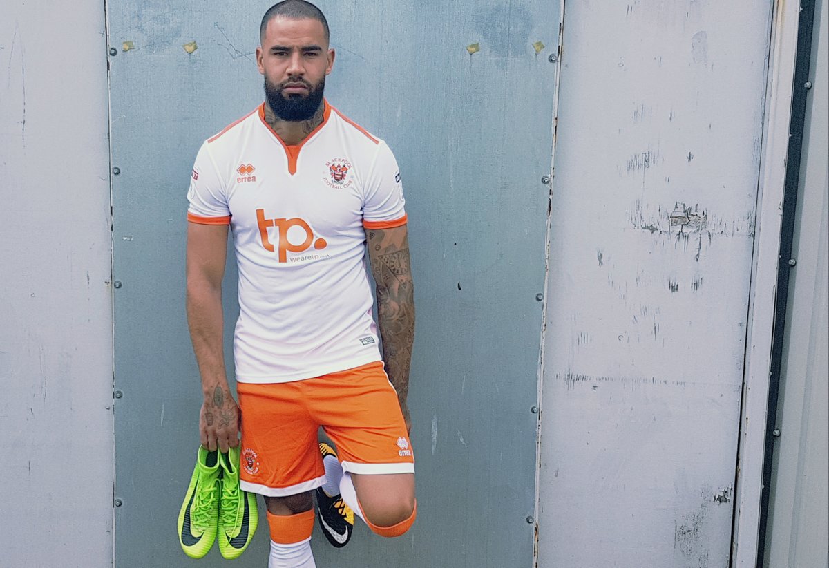 Blackpool 1718 Away Kit Released Footy Headlines