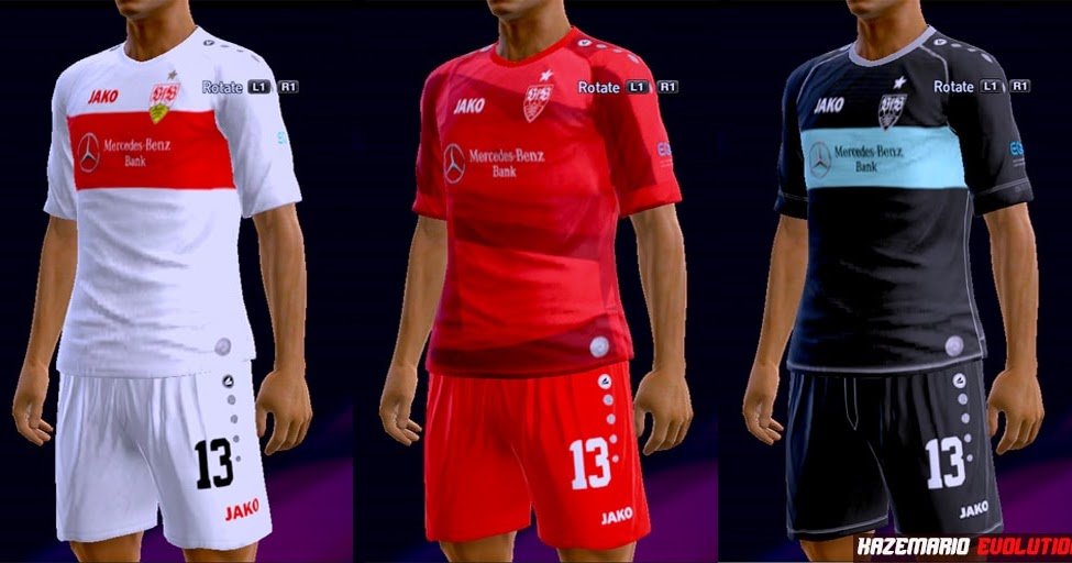 Pes 2013 Kits Stuttgart Season 2019 2020 Kazemario Evolution