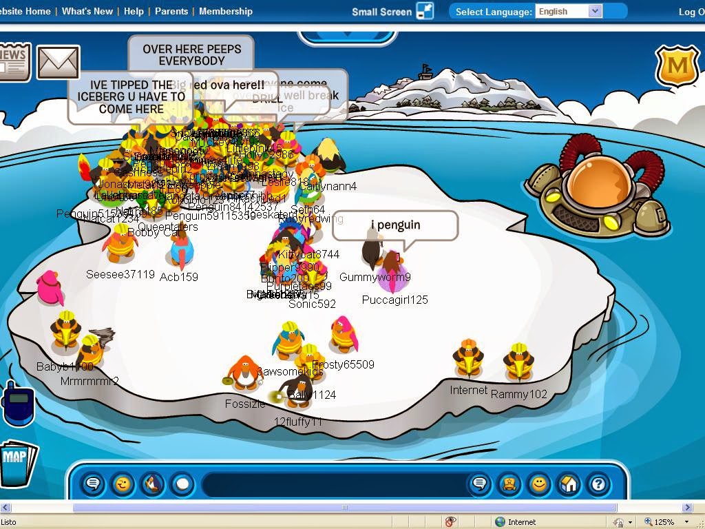 Club Penguin Manicitol Super Guía club penguin datos del iceberg 2014