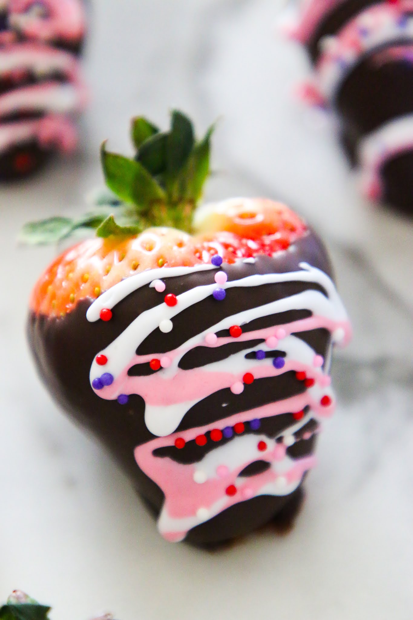 Homemade Chocolate Covered Strawberries