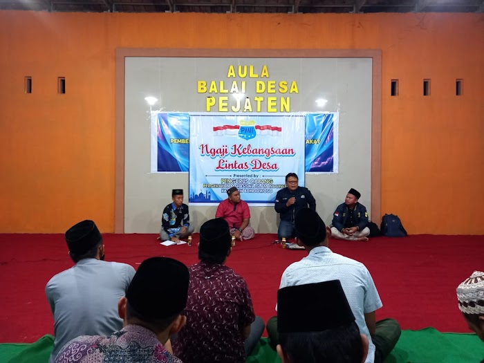PC PMII Gelar Kegiatan Ngaji Kebangsaan Lintas Desa di Aula Pejaten Bondowoso