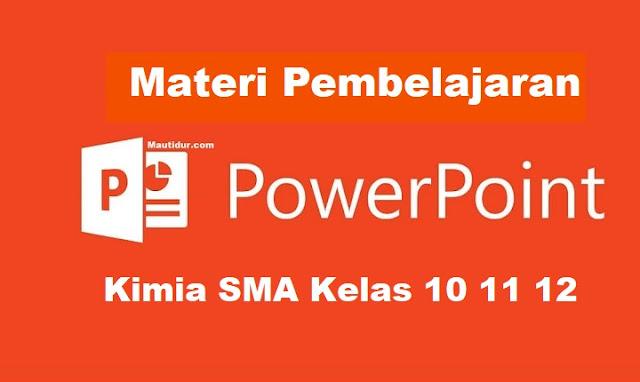 materi ppt kimia sma