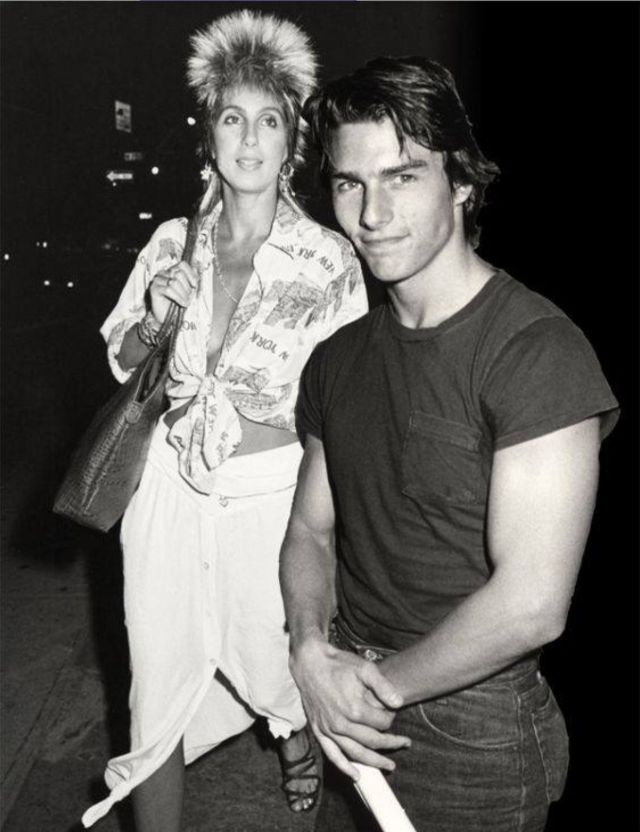 tom cruise and cher 80s