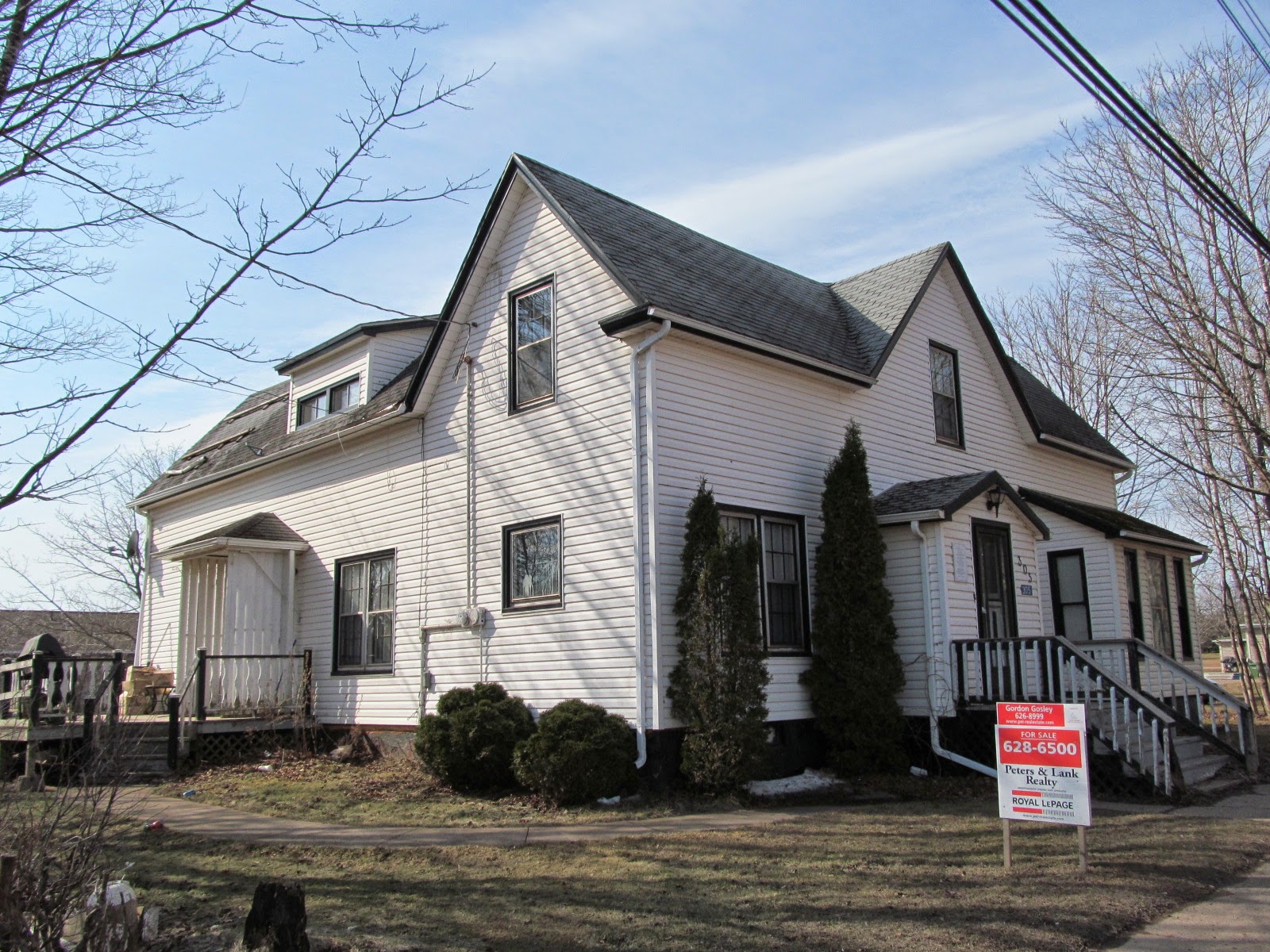 P.E.I. Heritage Buildings Buote House, Tignish Demolished