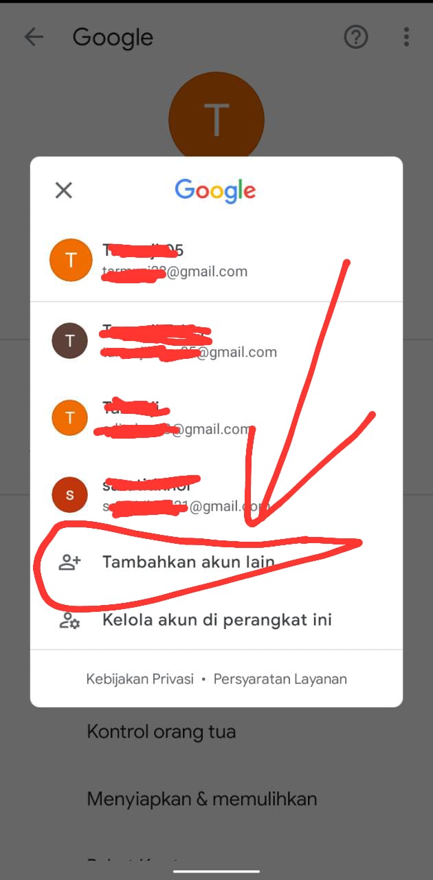 Cara buat email baru