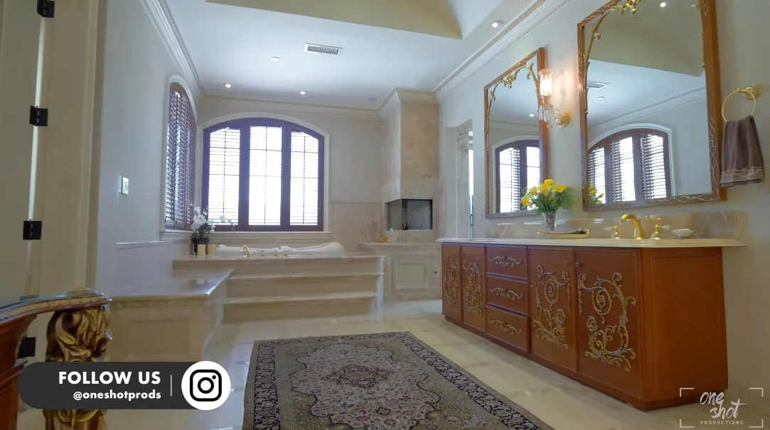 23 Interior Design Photos vs. Tour 19010 Ashurst Ln, Tarzana, CA Luxury Mansion