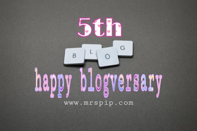 Happy 5th Blogversary