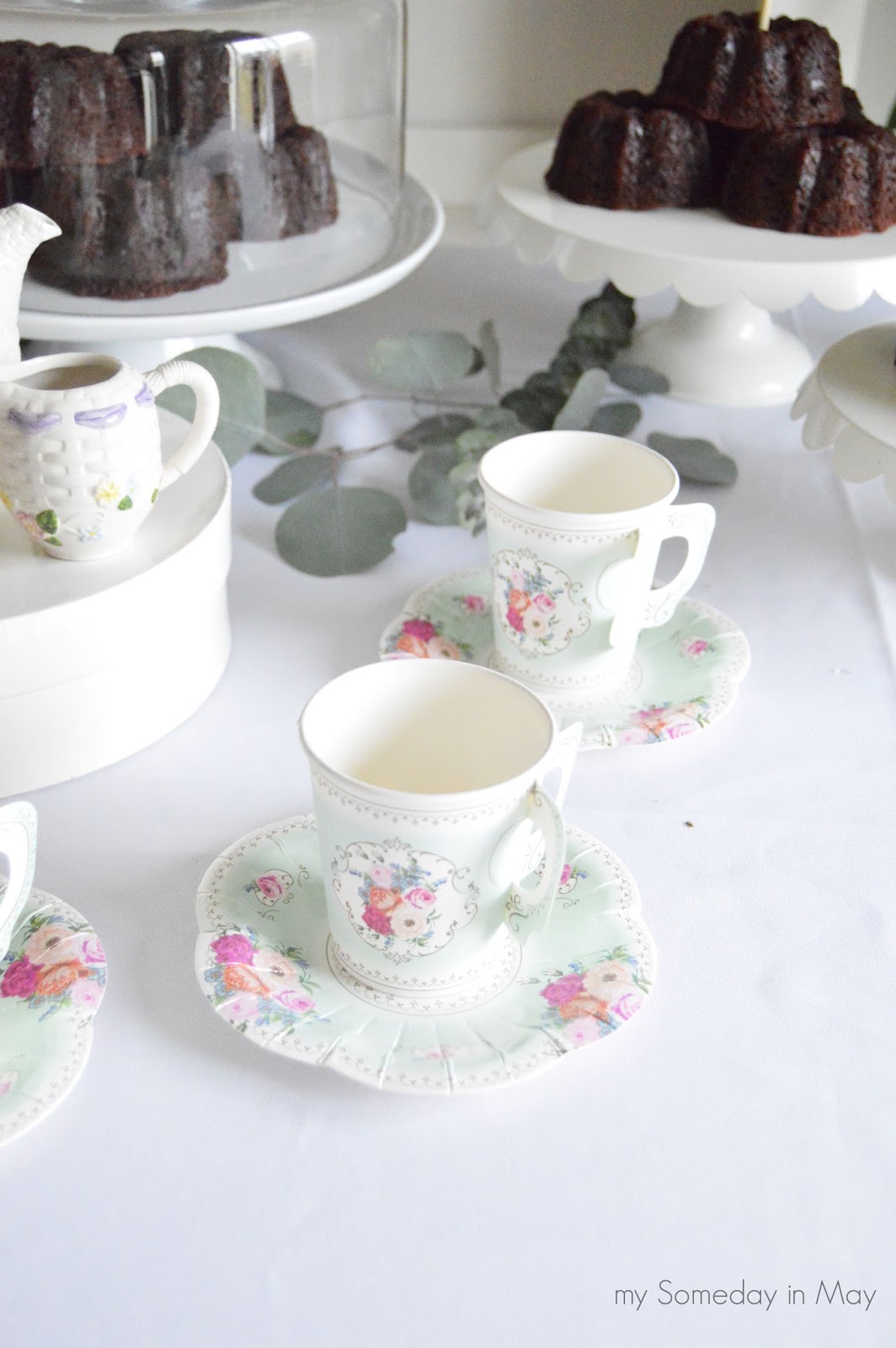 Tea for Two Birthday Party My Someday in May