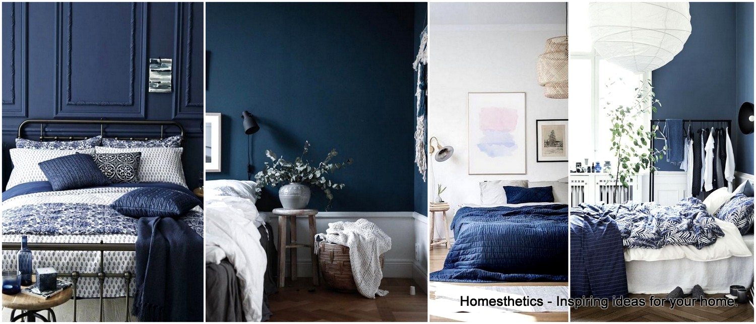 Navy Blue Bedroom Decorating Ideas - Classic House