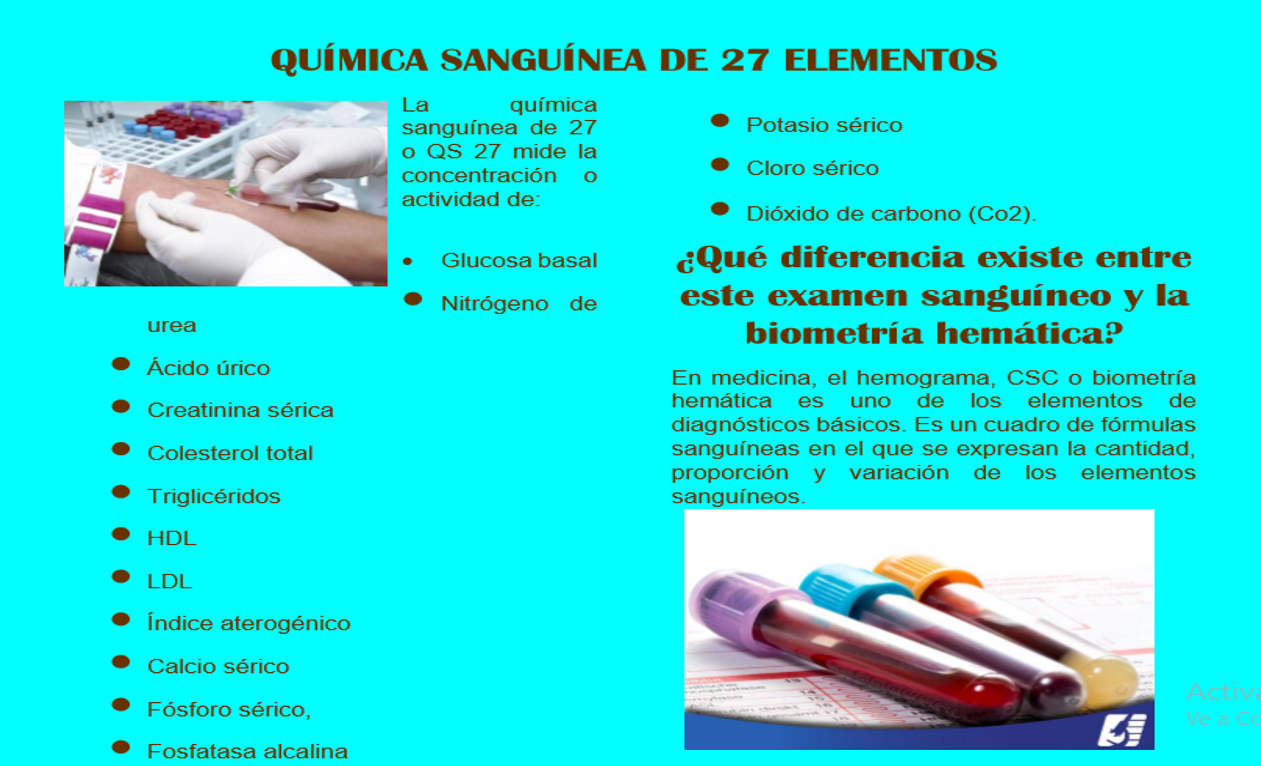 Quimica Sanguinea De 32 Elementos Salud Digna harumimedinajulio.blogspot.com