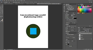 cara membuat logo sendiri di photoshop 2022