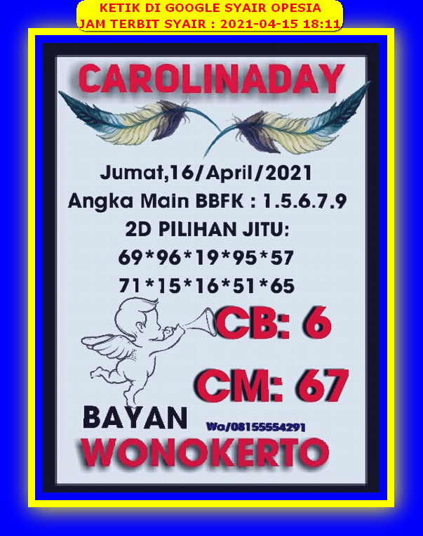 1 New Message Kode Syair Hongkong 15 April 2021 Forum Syair Togel Hongkong Singapura Sydney