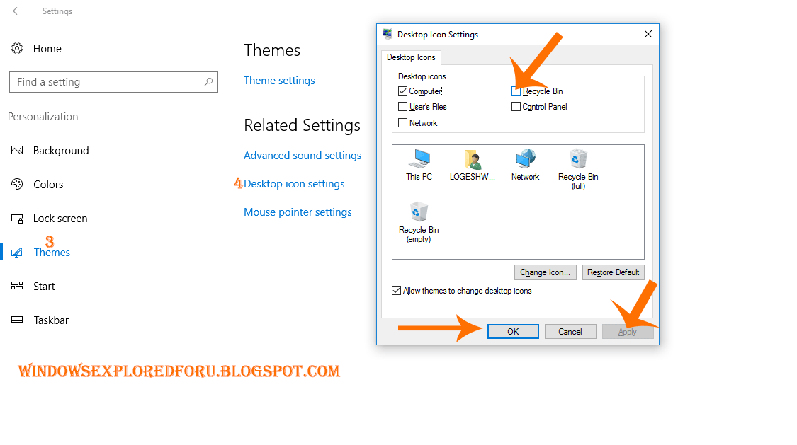 Recycle Bin in Windows 10 How to Restore missing